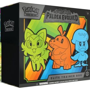 Elite Trainer Box Pokemon TCG Paldea Evolved Ingles