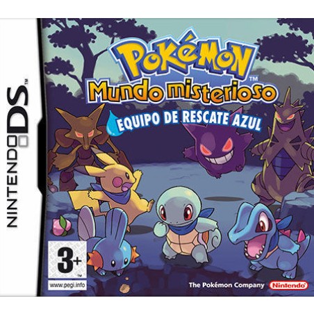 Pokemon Mundo Misterioso Equipo de Rescate Azul NDS
