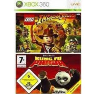 Lego Indiana Jones Y Kung Fu Panda Xbox 360