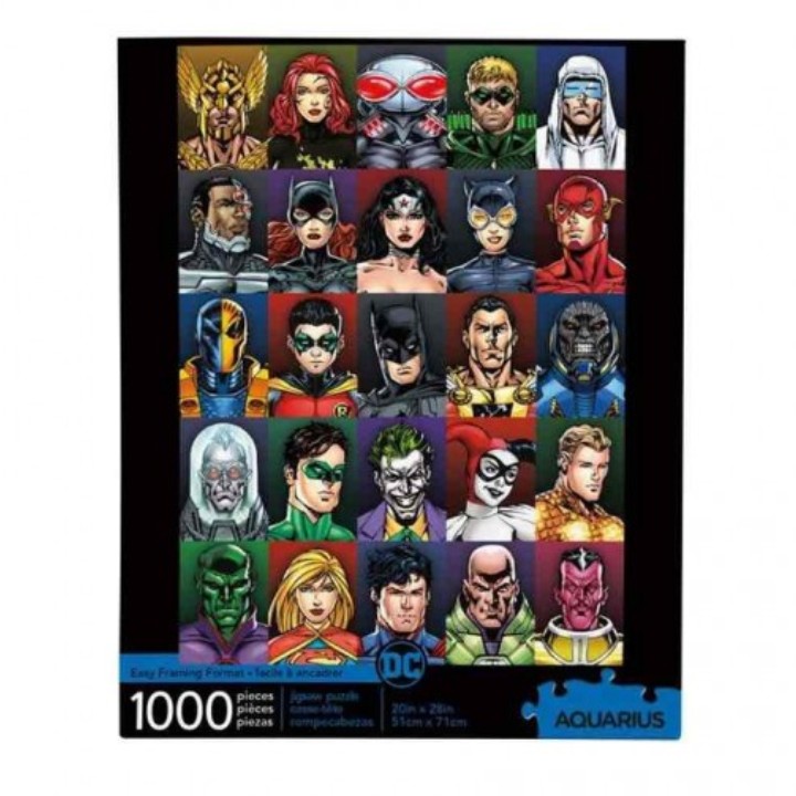 Puzle Caras DC Comics 1000 Piezas