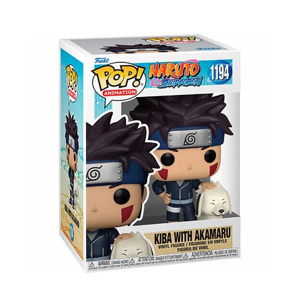 Funko Pop 1194 Kiba With Akamaru Naruto Shippuden