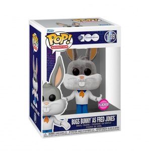 Funko Pop 1239 Bugs Bunny as Fred Jones (Flocked)