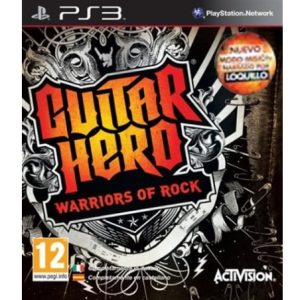 Guitar Hero Warriors of Rock Ps3