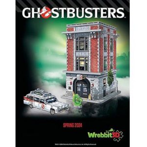 Puzzle 3D Estacion De Bomberos Cuartel De Los Cazafantasmas 500 Piezas