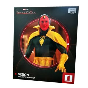 Figura Marvel Studios Wandavision VIsion Halloween version Iron Studios Art Scale 1/10.