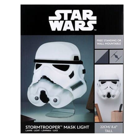 Lámpara Casco Stormtrooper Star Wars