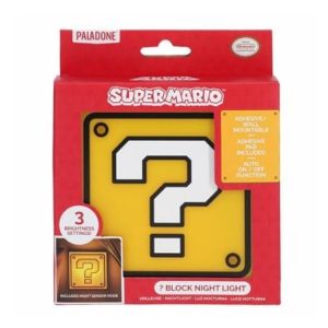 Lámpara Super Mario Bloque Interrogación