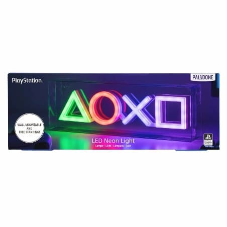 Lámpara LED Neón PlayStation Paladone