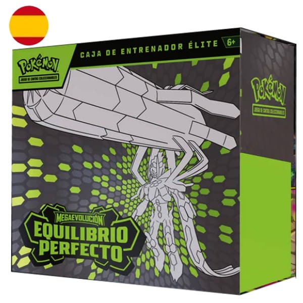 Caja de Entrenador Élite Pokemon Equilibrio Perfecto Español